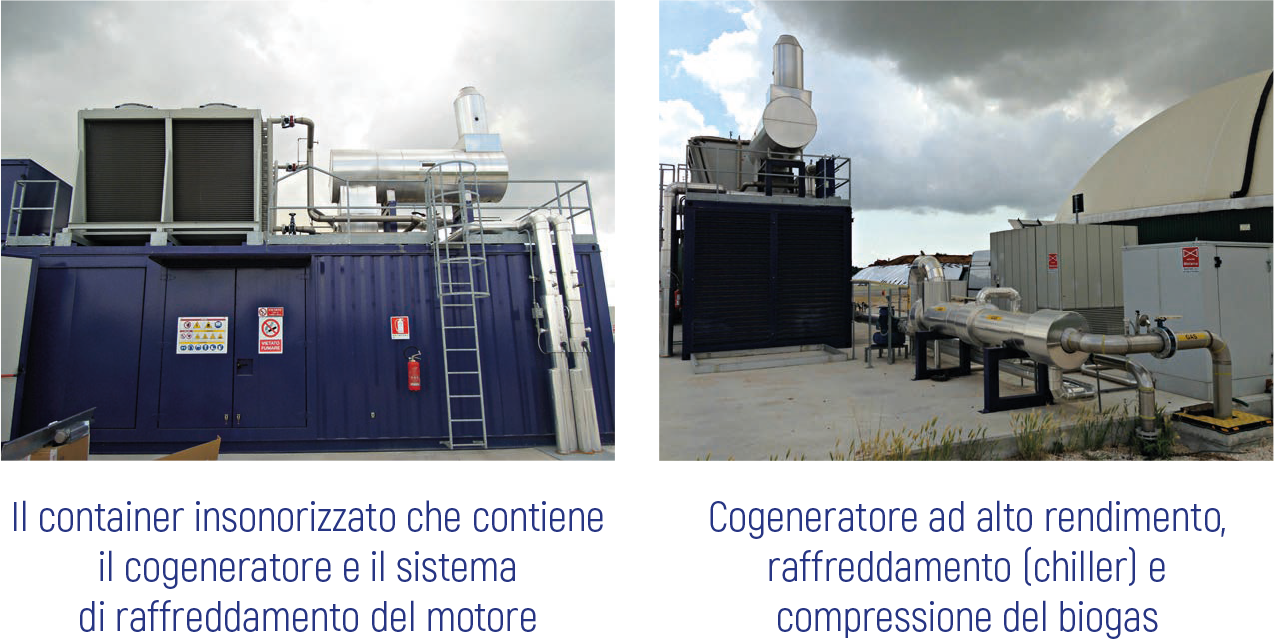 vista impianto biogas